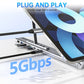 USB-C dokkoló és laptop állvány szett – 4K HDMI kimenettel