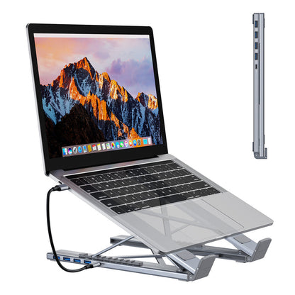 USB-C dokkoló és laptop állvány szett – 4K HDMI kimenettel