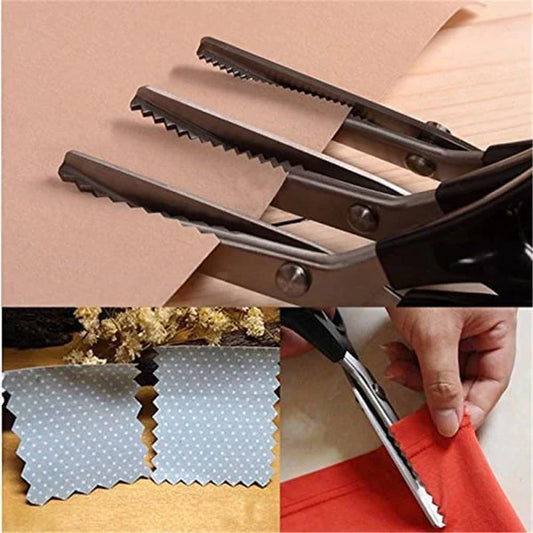 ✂️ Cikkcakkos DIY Varróolló: Profi Szegélyek Otthonra – Raktáron! 🧵