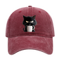 🐱 Cuki Fekete Maccska Vintage Baseball Sapka – A Kedvenc Kedvenc