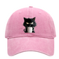 🐱 Cuki Fekete Maccska Vintage Baseball Sapka – A Kedvenc Kedvenc