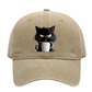🐱 Cuki Fekete Maccska Vintage Baseball Sapka – A Kedvenc Kedvenc