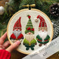 Karácsonyi melegség 🎅 Karácsonyi hímzőcsomag.