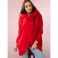 Női túlméretezett vastag kapucnis pulcsi