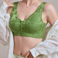 👙【M-4XL】Kényelmes elülső gombos melltartó acélgyűrű nélkül