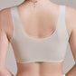 👙【M-4XL】Kényelmes elülső gombos melltartó acélgyűrű nélkül
