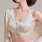 👙【M-4XL】Kényelmes elülső gombos melltartó acélgyűrű nélkül