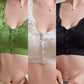 👙【M-4XL】Kényelmes elülső gombos melltartó acélgyűrű nélkül