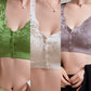 👙【M-4XL】Kényelmes elülső gombos melltartó acélgyűrű nélkül