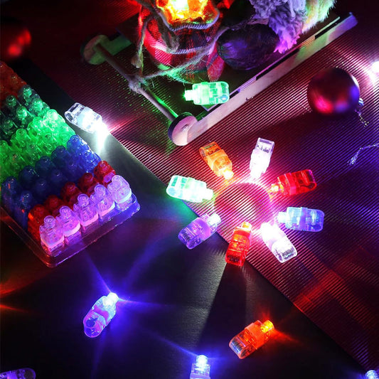 Mini színes LED világító ujjvilágítás