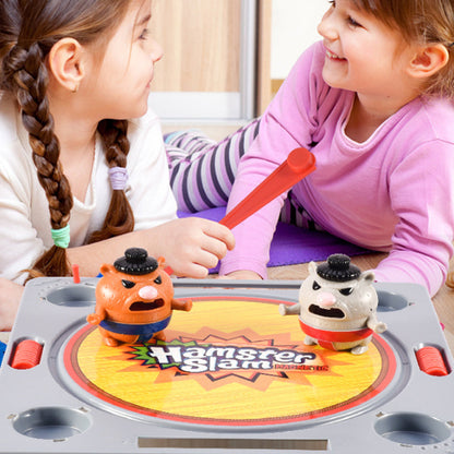 🔥Dupla hörcsög szumó puzzle társasjáték szett