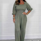 🌸Női Elasztikus derék nyári Jumpsuit