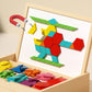 🧠✨ Mágneses Fa Puzzle: Logikafejlesztés és Kreatív Játék! 🧩