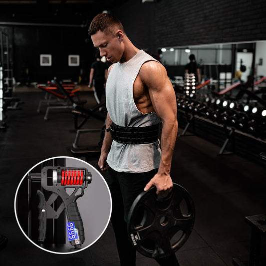 🔥 Állítható ellenállású fogású edzőgép elektronikus számlálóval