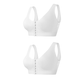 👙【S-6XL】Női, merevítő nélküli melltartó elülső záródással