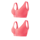 👙【S-6XL】Női, merevítő nélküli melltartó elülső záródással