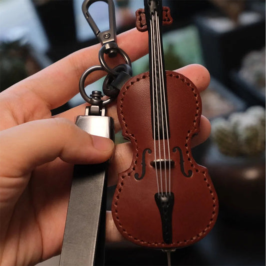 🎻 Divatos kulcstartó hegedű motívummal 🎶💕