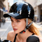 Retro Baseball Stílusú Motoros Sisak 🧢🏍️ – Biztonság és Szellőzés