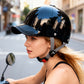 Retro Baseball Stílusú Motoros Sisak 🧢🏍️ – Biztonság és Szellőzés