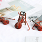 Mini Violin Instrument Model