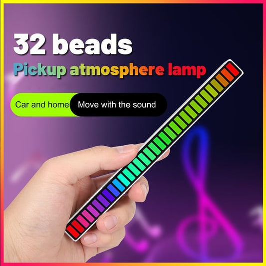 🎶 Vezeték nélküli RGB fénycsík hangvezérléssel