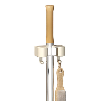 Fali mop- és seprűtartó