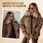 Women’s Stylish Short Down Jacket With Fluffy Collar