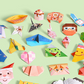 🎄📚 Gyerek origami könyv — 30 origami minta! 👶🧠