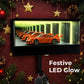 🚗 Tükörfényes LED-es autókiállítási vitrin + kulcstartó 🎄 Mutassa be kedvenc motorját!