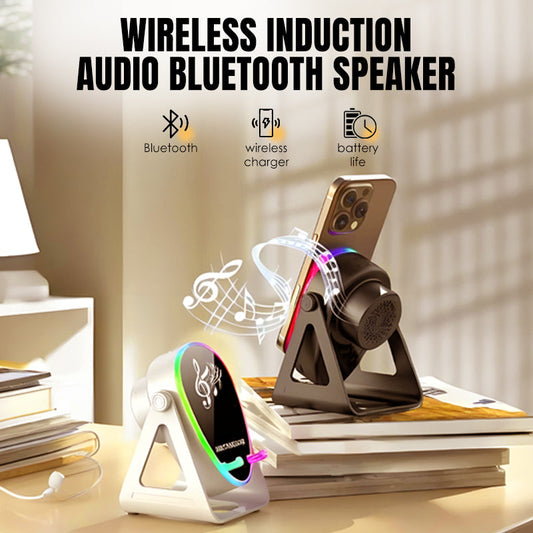 Vezeték nélküli indukciós Bluetooth hangszóró