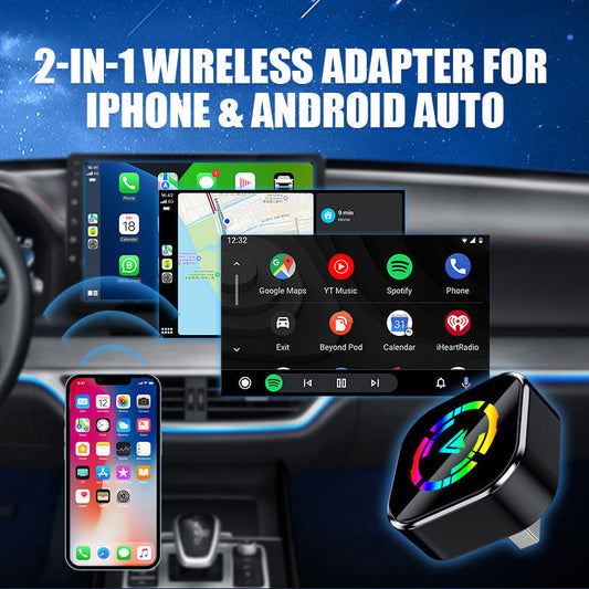 CarPlay adapter, kompatibilis iPhone és Android okostelefonokkal