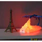 🔥3D nyomtatott dinamikus egyensúlyú sárkány LED éjszakai lámpa🐲
