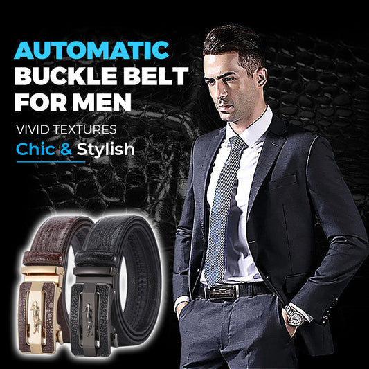 Automatikus csatos öv férfiaknak