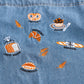 Unisex Vintage Denim Barista Apron
