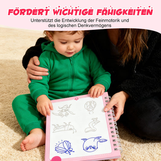 🎨 Vágott rajzfüzetek – Alkot, színez és játssz! 👶✨