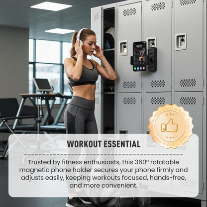 360°-os Mágneses Telefon Tartó – Nézd a formát, kövesd a ritmust, soha ne ejtsd el! 💪✨