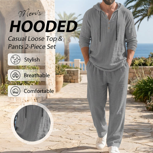 Férfi kapucnis 2 részes szett – kényelem és stílus egyben! 👕👖
