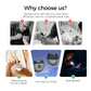 Rechargeable Electric Nail Clipper with Light