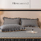 ✨ Rózsás Szegélyű Ágynemű Szoknya – Elegancia és Kényelem Egyben! 🛏️🌸