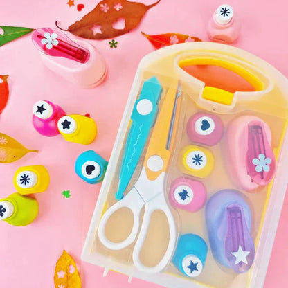 🎨✨ Kreatív Gyerek Álom! DIY Lyukasztós Kézműves Szett – Fejleszd a Képzeletet Játékosan! 🧸🔨