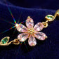 🌸Bransoletka damska Sakura Crystal