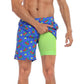 Men's 2-in-1 Comfort-Lined Shorts