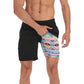 Men's 2-in-1 Comfort-Lined Shorts