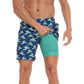 Men's 2-in-1 Comfort-Lined Shorts