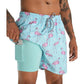 Men's 2-in-1 Comfort-Lined Shorts