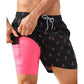 Men's 2-in-1 Comfort-Lined Shorts