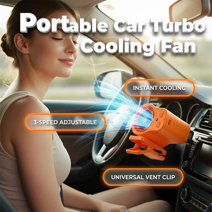 🚗 Hordozható Autóventilátor LED Kijelzővel: Azonnali Hűvös – Utánvéttel! 💨
