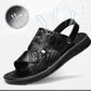 👞 Férfi Bőr Szandál – A Prémium Kényelem és Stílus