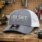 🔥🧢 Hálós hátsó kamionos sapka "I Fix Shit" hímzéssel – Lélegző kényelem szabadtéri napszúráshoz 🚛💖
