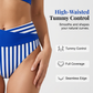 👙 S-3XL Színblokkos Bikini: Stílusos és Alakformáló Két Részes Fürdőruha 🌊 – Raktáron & Utánvétes 📦🚚